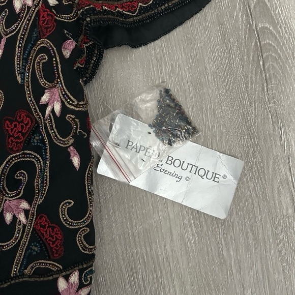 NWT Papell Boutique Evening Top Size Large - Picture 4 of 4